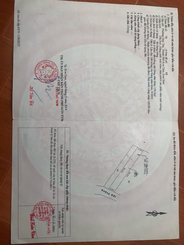 Bán đất đường QH số 2, P. Đăk Cấm, T. Quảng Ngãi